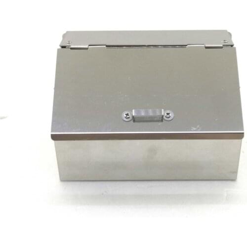 Stainless Steel Equipment Box for Scania Truck 56360 Trailer Tool Box for Tamiya 1/14 RC Tractor Cargo Modification Part