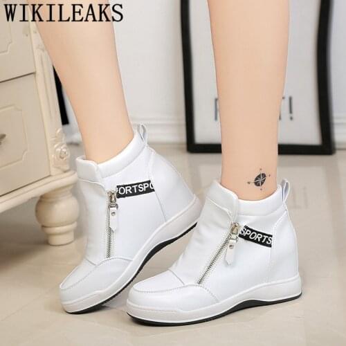 Height Increasing Womens Shoes Platform Sneakers Tenis Feminino Shoes Woman Zapatillas Mujer Casual Basket Femme 2020 Sapatos