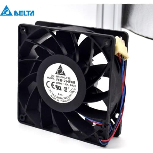12038 24V 1.5A 12cm 120mm inverter cooling fan speed FFB1224EHE-FOO 120*120*38mm