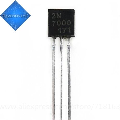 20pcs/lot 2N7000 N7000 TO-92 In Stock