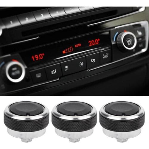 3pcs Air Conditioning Switch Heat Control AC Knob Fit for Ford MONDEO-Zhisheng 2009 2010 2011 2012