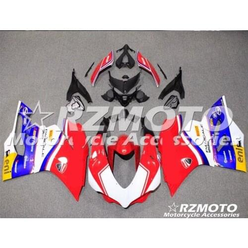 New ABS Motorcycle fairing kit For DUCATI 959 1299 2015 2016 2017 Bodywork Injection mold white red ACEKITS Store No.0142