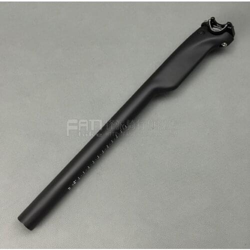 Without LOGO UD Matte full Carbon Fiber Mountain Road Bicycle bike seatpost seat post 27.2/30.8/31.6 x 350/400mm