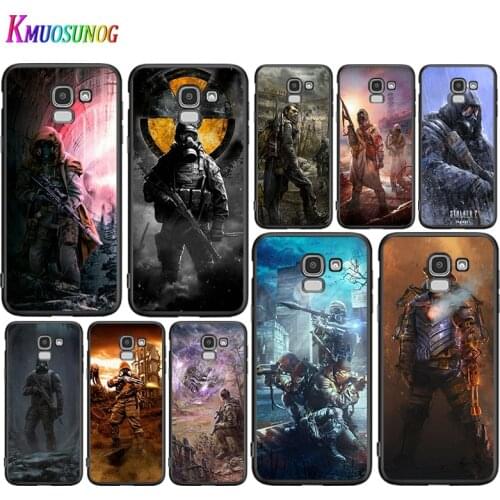 Stalker Clear Sky For Samsung Galaxy J2 J3 J4 Core J5 J6 J7 J8 Prime Duo Plus 2018 2017 2016 Black Phone Case