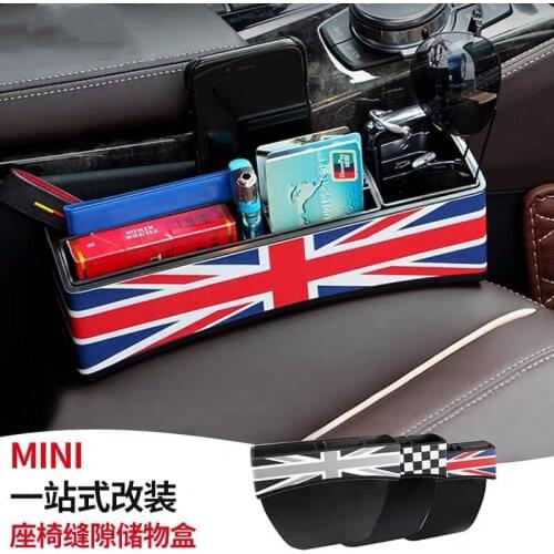 For MINI Cooper R56 R55 R50 R53 R60 F56 F55 F54 F60 Countryman Clubman Car Seat Storage Box For MINI Cooper S One Accessories