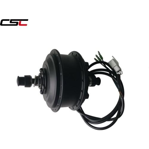 E BIKE 36V 250W Brushless Geared Electric Motor Rear Wheel Hub Motor Freewheel / Cassette and Front hub Motor