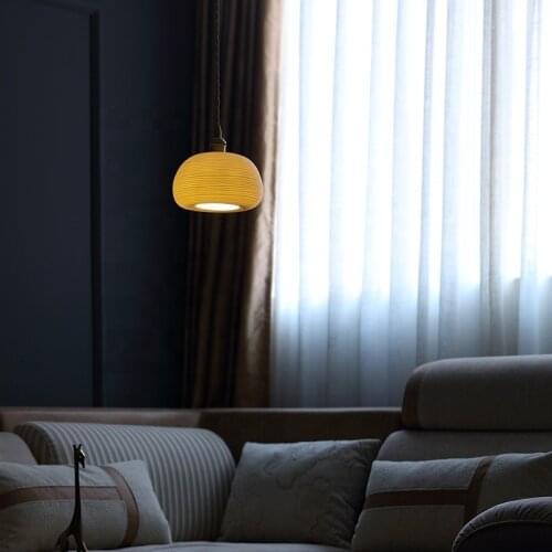 Japanese-style Porcelain Chandelier Classic White Glass Chandelier Lamp For Decorative Lights Hanging Lamp scandinavian