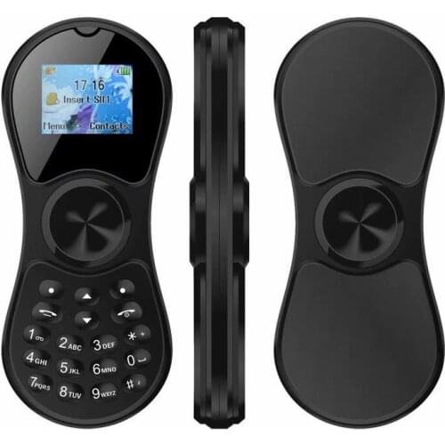 Fingertip gyro mobile phone personality creative candy bar decompression dual card dual standby mini mobile phone