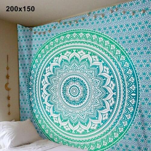 Mandala Bohemian Yoga Mat Beach Towel Shawl Blanket Indian Wall Hanging Tapestry Bohemian Mandala Tapisserie Decoration Mural