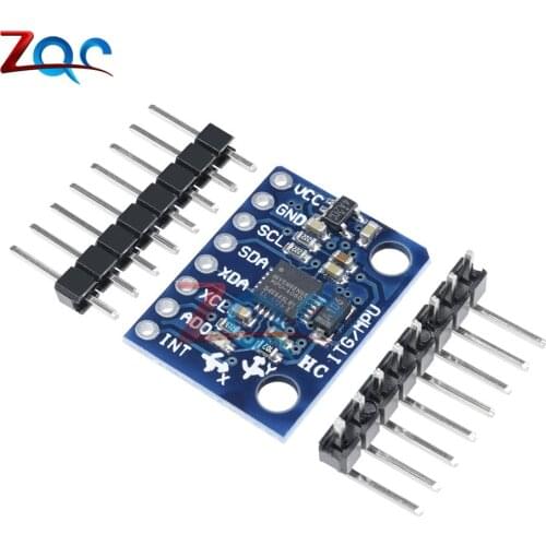 GY-521 GY521 GY 521 MPU-6050 MPU6050 MPU 6050 Sensor Module 3 Axis Analog Gyro Sensors Accelerometer for Arduino