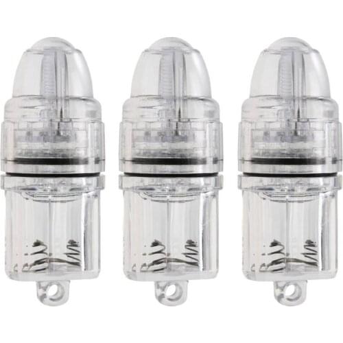 Underwater Deep Drop LED Fish Attracting Indicator Lure LED Light Bait 11cm Fishing Accessories Light Indicator Pesca Attracting