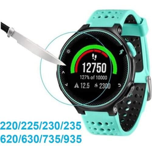 Clear Protective Film Guard For Garmin Forerunner 220 225 230 235 620 630 735XT 935 Watch Cover Tempered Glass Screen Protector
