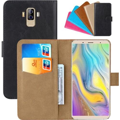 Luxury Wallet Case For Bluboo S3 PU Leather Retro Flip Cover Magnetic Fashion Cases Strap