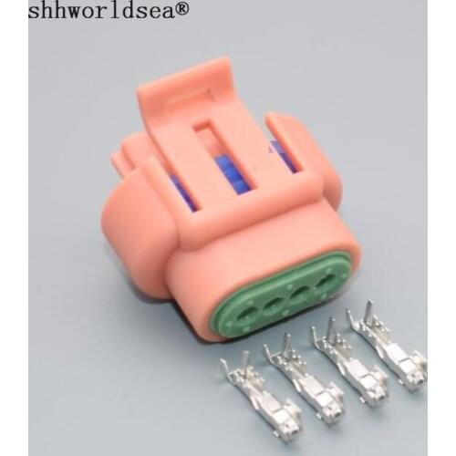 Shhworldsea 1set 4pin female top grade housing plug waterproof auto electrical connector 12162859