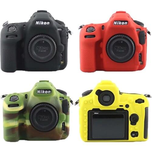 Silicone Camera Case Skin For Nikon D850 DSLR Camera Body Cover Protector Video Lens Bag