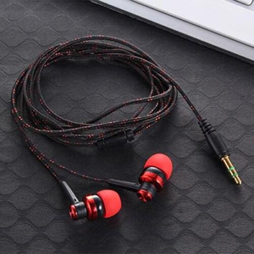 3.5mm Bass Stereo In-Ear Earphone Headphone Headset for iPhone Samsung