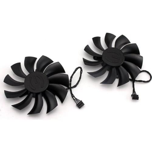 2021 New PLA09215B12H VGA Fan Graphics Card Cooling Fan Replacement for EVGA GTX 1080 Ti 11GB 4Pin 12V 0.55A Fan