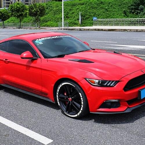 For Ford Mustang 15-17 Exterior Accessories Car Hood Decoration GT350 Hood Air Outlet Modification Decoration Stickers