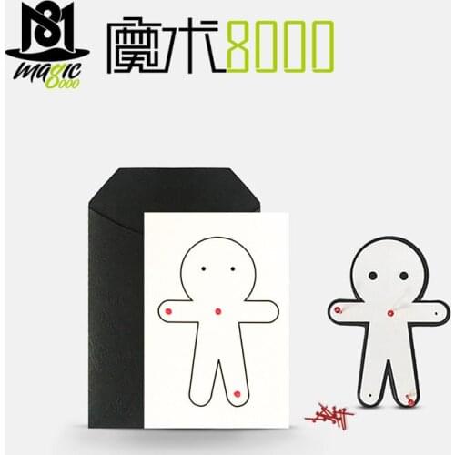 Voodoo Prediction Magic Tricks Predict Select Pins Place Magia Close Up Street Bar Gimmick Prop Illusion Mentalism Funny