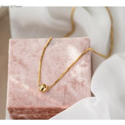 Titanium Ball Choker Necklace Women 361L Stainless Steel Jewelry OL Designer T Show Runway Gown Sweety Boho Amazing Jewelry