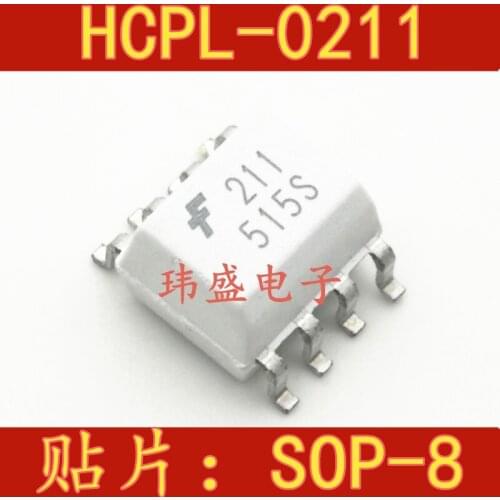 10pcs HCPL-0211211 SOP FOD0211 MOC0211