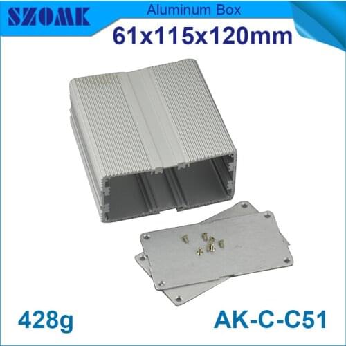 10pcs/lot popular aluminium juction enclosure made in china for electronic 61(H)x115(W)x120(L) mm