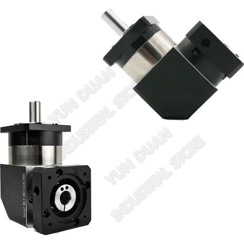 12 :1 Corner Right Angled Planetary Reducer Gearbox 90 Degree Reversing Reducer for NEMA24 60mm 200W 400W 600W Servo Motor