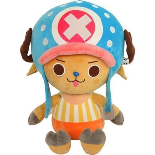 2017 Style 25cm One Piece Cute Tony Chopper Straw Hat Pirates Soft Stuffed Doll Plush Toy Gift