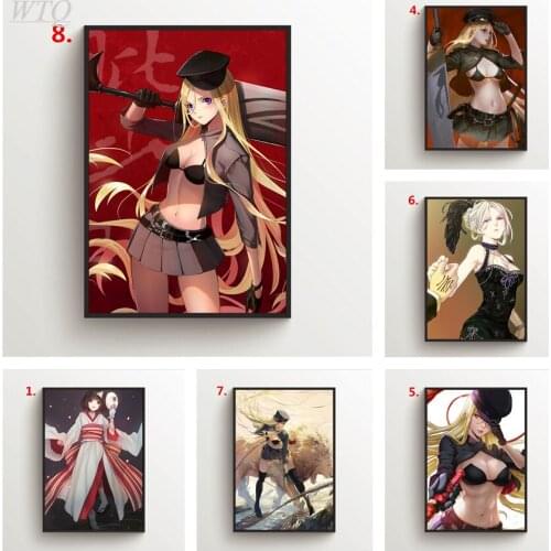 Noragami Bishamonten Nora Anime Posters Canvas Painting Photos for Childrens Room Wall Art Wall Posters Picture Home Decoration