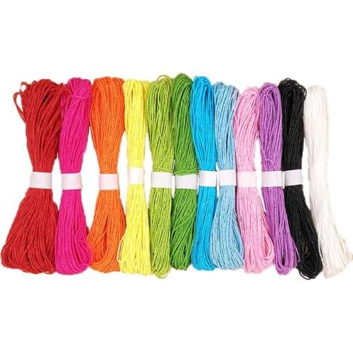 12 Colors Paper Rope DIY String Kids Braid Toy Handmade Weaving Toy Kindergarten Art Materials For Paper Rope Painting