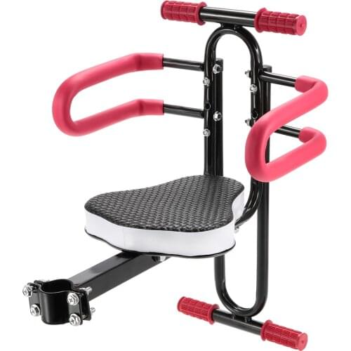 Quick Release Front Mount Child Bicycle Seat Kids Saddle Electric Bicycle Bike Child Safety Front Seat Saddle Cushion MTB Bike