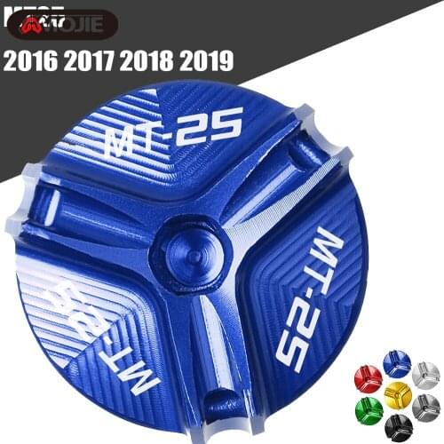 FOR YAMAHA MT-25 MT25 2016 2017 2018 2019 2020 Oil Cup Plug Cover Screw Motorcycle CNC Engine Oil Cap Bolt Screw filler cover