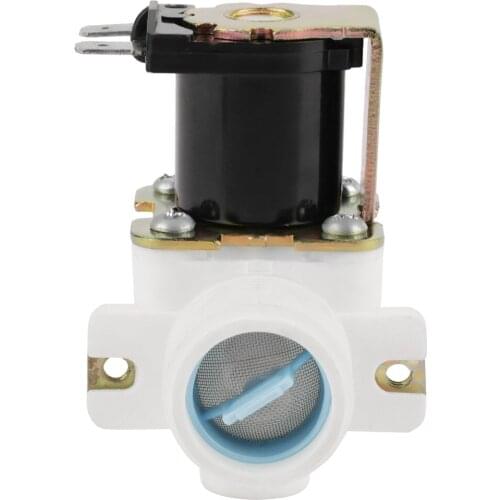 FCD270A Washing Machine Water Inlet Electric Solenoid Valve AC 220V/240V BSPP 3/4inch Water Inlet Valve Replacement Accessories