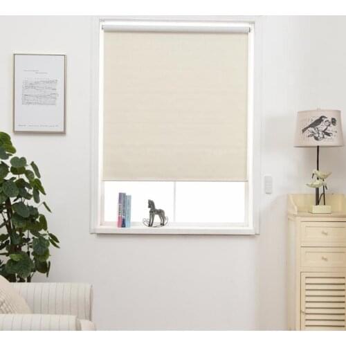 Quality Motorized Roller blackout blind Mininum width 50cm Max weight support 5kg Max Drop 600cm with Dooya motor