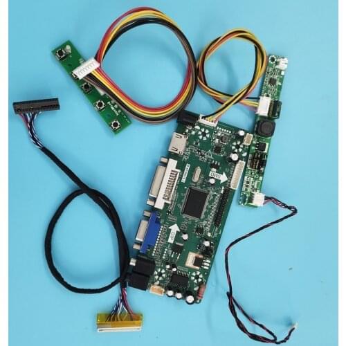Kit 1366x768 HDMI+DVI+VGA M.NT68676 LCD LED LVDS 30pin Controller Board Screen for V236BJ1-LE2/V236BJ1-LE1 Audio Panel Display
