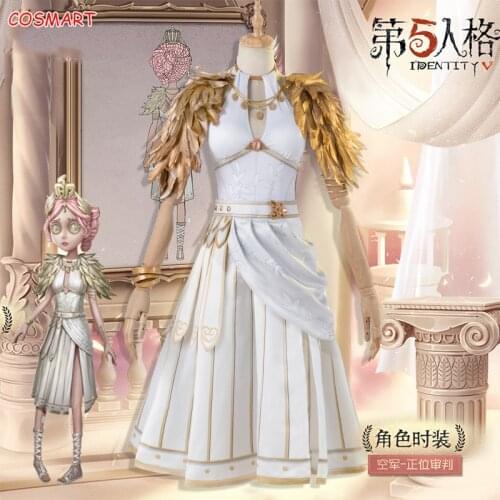 Anime Identity V Martha Behamfil The Air Force Game Suit Dress Uniform Cosplay Costume Halloween Party Outfit Women 2021 NEW