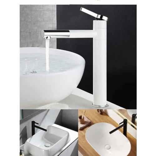 Oeny White Bath Mixers