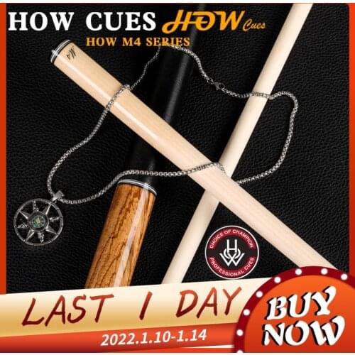Official Store HOW M4 Pool Cue 12.8mm Tip HOW Radial Pin Two M4 Pro Shafts How Cue Billiard Handmade Irish Iinen Grip Billards