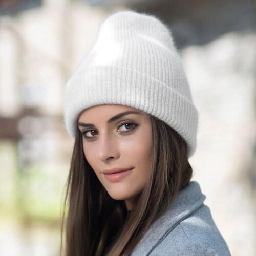 Autumn 2021 womens winter hats, hats, rabbit hair hats, womens woven winter hats, cashmere flat hats