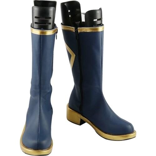 Hot Anime Game Identity V Cosplay Costume Shoes Naib Subedar Uniforms Shoe Women Men Female Male Big Size Short Boots