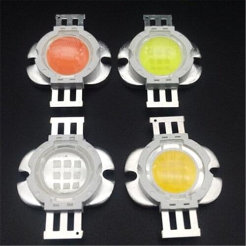 10W COB 45mil led Cold Warm White Royal Blue Green IR940nm 850nm UV395 Acquarim Plant led chip With 60 Degree Viewing Angle Lens