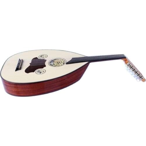 Turkish Professional Half Cut Electric Oud AOH-101G