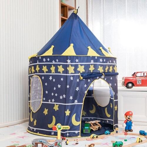 Teepee Tent for Kids Playhouse Cubby Dome Playhouse for Children Outdoor Indoor Portable Foldable Baby Pop Up Canopy Tent Castle