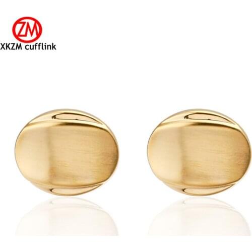XKZM Cufflinks Golden football Cuff Links for Mens Gifts Dad Cuff Buttons Wedding Favors For Fathers Day