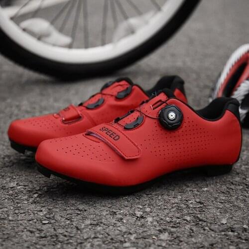 2021 Lockable Cycling Shoes Spring And Summer Casual Men And Women Road Bike Power-assisted Shoes Hard-soled Mountain Biking