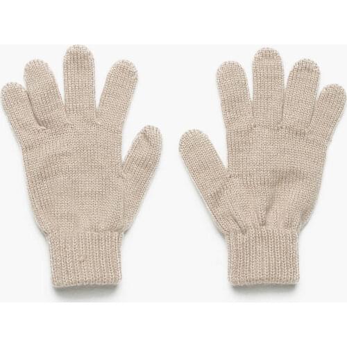 Womens Beige Gloves 7 KAK57045AA