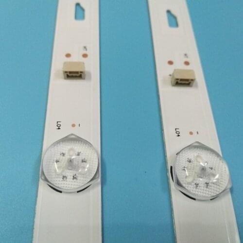 100% New 2pcs/Kit LED strips for THOMSON 32 TV T32D16DH 01B T32D16DH 01W JL.D32061330 004AS M 4C LB320T JF3 4C LB320T JF4