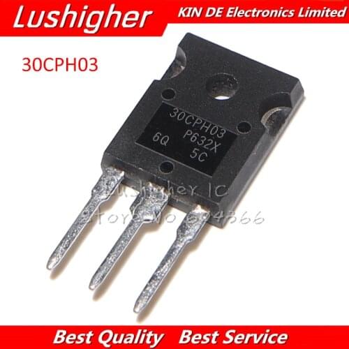 5pcs 30CPH03PBF TO247 30CPH03 TO-247 Common Cathode 30A 300V New Original