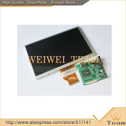 7 inch for Raspberry Pi 3 IPS LCD 800x480 With VGA AV Screen Display Module For Pcduino Banana Pi