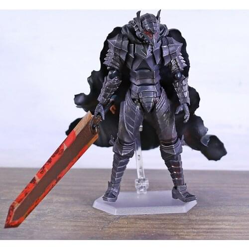 Berserk Figma 410 Guts Berserker Armor Ver. PVC Action Figure Anime Figurals Model Toy